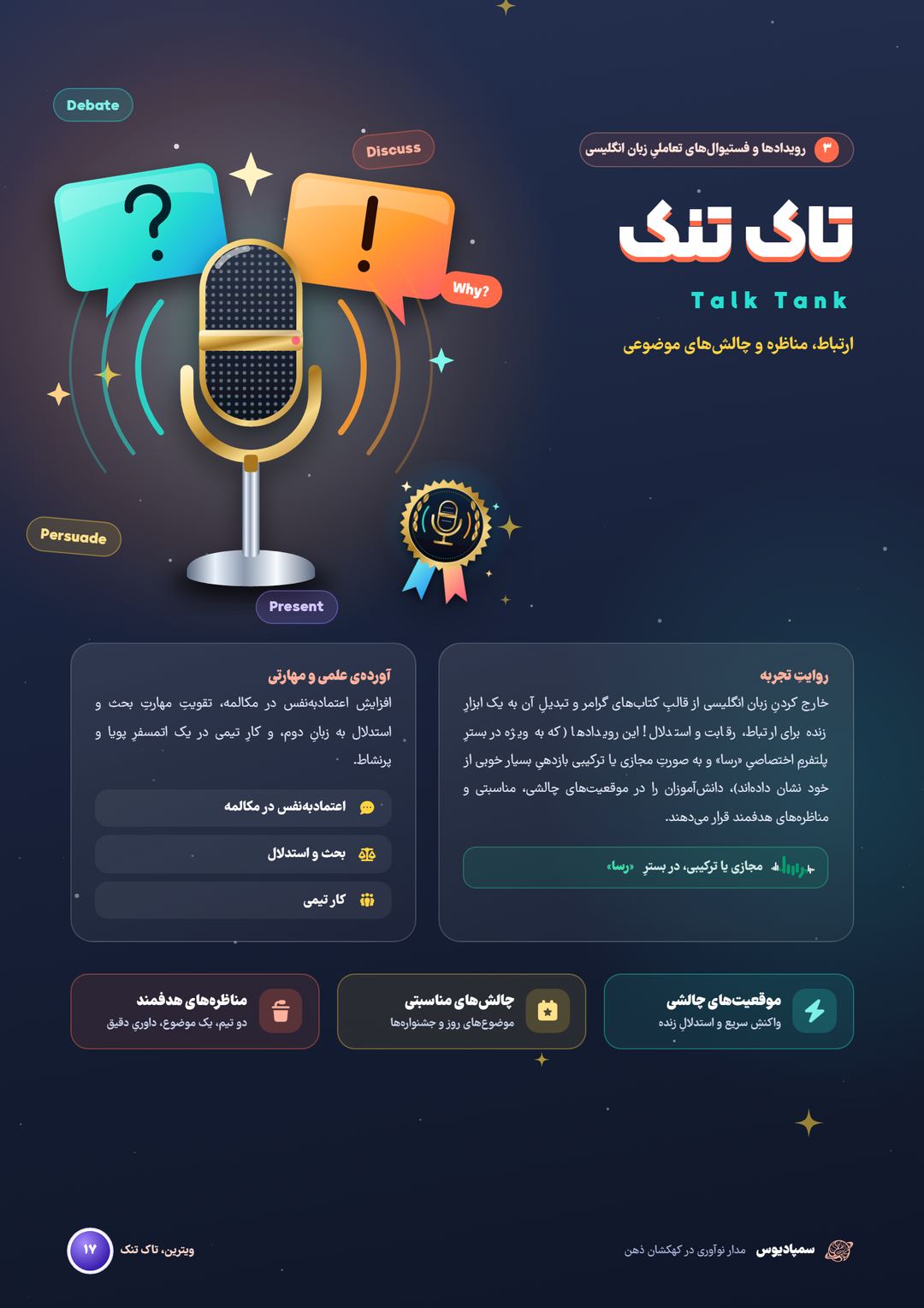 صفحه‌ی ۱۷: ویترین، تاک تنک
